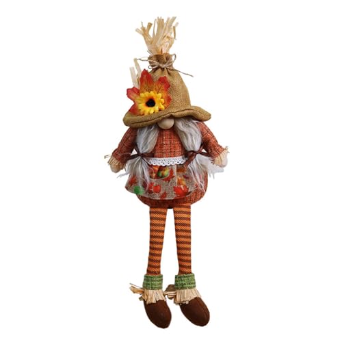 Watreketal Gnomes Dolls Skandinavische Zwergpuppen Für Thanksgiving Day House Desk Tree Decoration Harvest Festival Party Supply Zwergpuppe von Watreketal