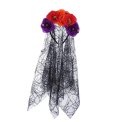 Watreketal Halloween Blumenstirnbandschädel Schleier Stirnbänder Watreketal Halloween Blumenstirnbandschädel Schleier Stirnbänder von Watreketal