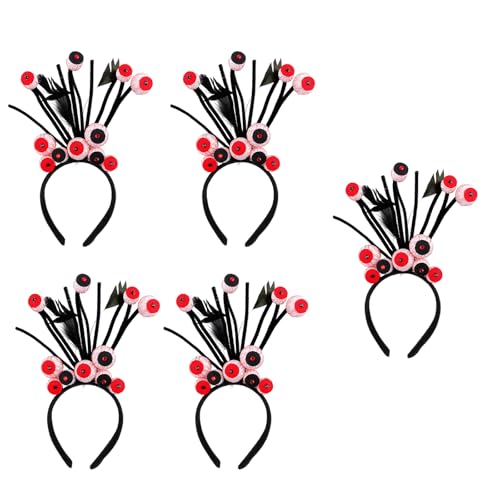 Watreketal Halloween Celebration Stirnbänder Auffällige Halloween Kopfbedeckungen Weich Watreketal Halloween Celebration Stirnbänder Auffällige Halloween Kopfbedeckungen Weich von Watreketal