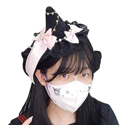 Watreketal Hexenhut Faszinatoren Für Frauen Goth Haar Clip Head Stück Stirnband Halloween Kopfstück Halloween Kopfstück Watreketal Hexenhut Faszinatoren Für Frauen Goth Haar Clip Head Stück Stirnband Halloween Kopfstück Halloween Kopfstück von Watreketal