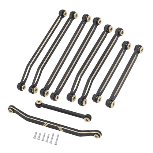 Watreketal Hochfestes Messingverbindungs Set Kletterfahrzeug Erweiterte Chassis Stabilitäts Upgrades Für 1/18 Auto Easy Installieren Sie Die Messing Lenkverknüpfung von Watreketal