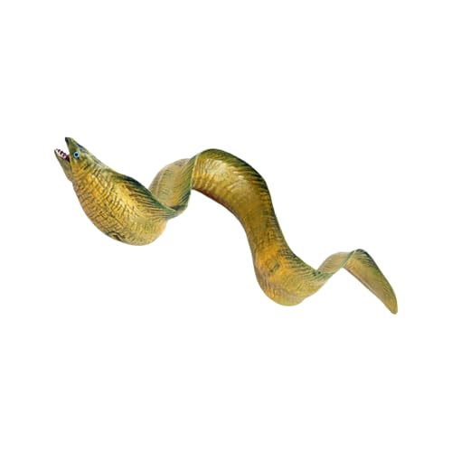 Watreketal Kreatur Marine Fish Figure Realistic Design Aal Model Figurin Für Biologie Klassenzimmer Lern Und Bildungsmodell Zeigen Realistisches Marine Tiermodell von Watreketal