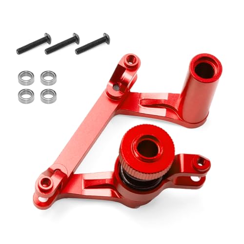 Watreketal Lenkung Servo Arm Link Stange Verbesserte Kits Für 1/10 Skala Spielzeugauto Aluminiumlegierung Fahrzeug Teil Spielzeugauto Kits von Watreketal