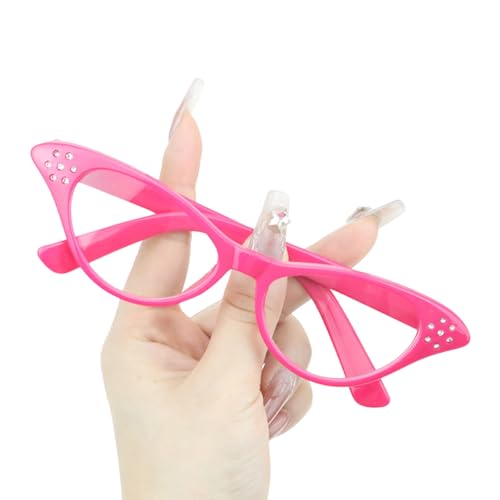 Watreketal Modische Brille Mit Strasssteinen Für Halloween Und Cosplay Accessoire Plain Objektiv Für Verschiedene Halloween Watreketal Modische Brille Mit Strasssteinen Für Halloween Und Cosplay Accessoire Plain Objektiv Für Verschiedene Halloween von Watreketal