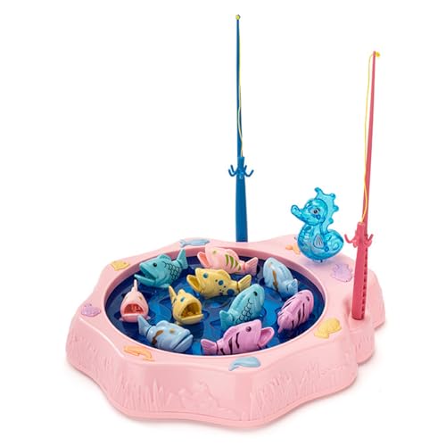 Watreketal Multiplayer Angelspiel Für Kinder Bieten Eine Rotierende Basis Mit 10 Fischen Für Kinder Die Die Koordination Frühkindliche Bildung Verbessern von Watreketal