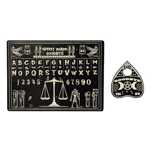 Watreketal Mystische Spirituosen Talking Board Mit Planchette Wooden Spirituosen Metaphysische Nachricht Für 2 Und Mehr Spieler Sprechende Board Mit Planchette Family Tattsing Game Supplies Watreketal Mystische Spirituosen Talking Board Mit Planchette Wooden Spirituosen Metaphysische Nachricht Für 2 Und Mehr Spieler Sprechende Board Mit Planchette Family Tattsing Game Supplies von Watreketal