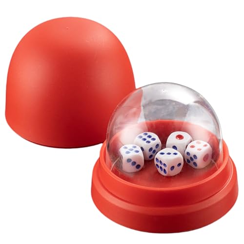 Watreketal Professioneller Dices Cup Mit 5 Ruhiger Schüttlerin Für Brettspiel Enthusiasten Für Verschiedene Spiele Und Event Secure Dices von Watreketal