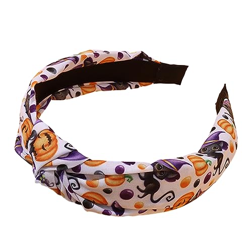 Watreketal Punk Halloween Print Stirnband Und Haarseil Machen Foto Für Frau Girls Party Fotografie Anti Rutsch Tiaras Für Mädchenausdehnung Elastiz von Watreketal