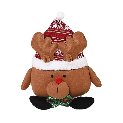 Watreketal Santa Doll Stofftiere Weihnachtsspielzeug Figur Weich Bequemer Weihnachtsmann Frühschuldische Kleinkinder Home Decors Weihnachten Kissen von Watreketal
