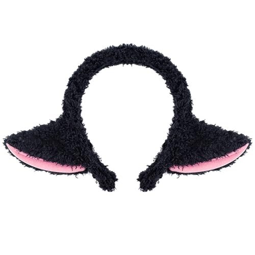 Watreketal Schafe Tierkostümzubehör Stirnband Schwanzrock Halloween Lamm Outfit Für Frauen Mädchen Halloween Cosplay Lamm Kopfbedeckung Watreketal Schafe Tierkostümzubehör Stirnband Schwanzrock Halloween Lamm Outfit Für Frauen Mädchen Halloween Cosplay Lamm Kopfbedeckung von Watreketal