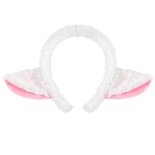 Watreketal Schafe Tierkostümzubehör Stirnband Schwanzrock Halloween Lamm Outfit Für Frauen Mädchen Halloween Cosplay Lamm Kopfbedeckung Watreketal Schafe Tierkostümzubehör Stirnband Schwanzrock Halloween Lamm Outfit Für Frauen Mädchen Halloween Cosplay Lamm Kopfbedeckung von Watreketal