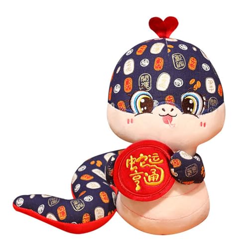 Watreketal Schlangenspielzeug Chinesisches Neujahr Ausgestopfte Tiere Für Neue Maskottchen Plüsch Stofftiere Der Schlange 2025 Cartoon Jungen Mädchen Story Dekorationen Kinder von Watreketal