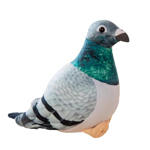 Watreketal Schöne Und Stilvolle Tauben Plüschspielzeug Mit Robuster PP Baumwollmaterial Fashion Home Accessoire Für Sichere Kuschelnde Spielzeugsammler Geschenke von Watreketal