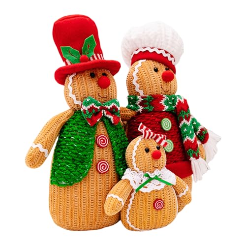Watreketal Tragbare Lebkuchen Familienausstellungsstücke Elegante Farbige Strickfiguren Tragbar Für Partyversorgungen Dekoration Handgefertigtes Hausdekoration Watreketal Tragbare Lebkuchen Familienausstellungsstücke Elegante Farbige Strickfiguren Tragbar Für Partyversorgungen Dekoration Handgefertigtes Hausdekoration von Watreketal