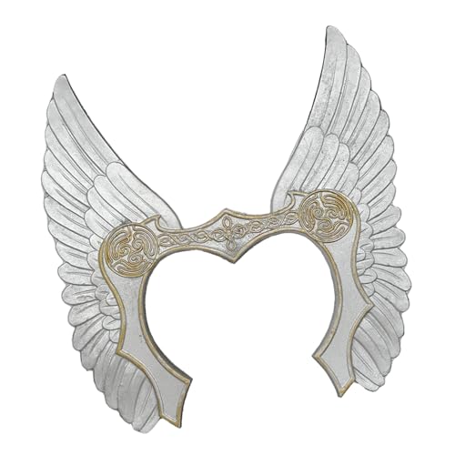 Watreketal Valkyrja Wariour Stirnband Valkyrja Hair Accessoires Mittelalterlicher Kostüm Für Karneval Halloween Cosplay Party Norses Wariour Stirnband von Watreketal