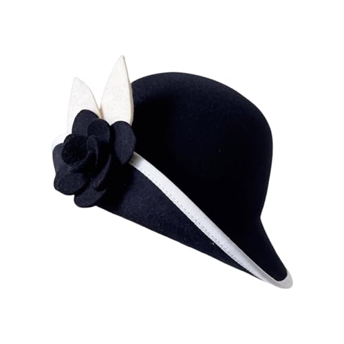 Woll Bowler Für Weibliche Bühnenausführungen Gewölbter Für Themen Party Caps Maskerades Balls Requisiten Kopfbedeckung Woll Fedoras Woll Bowler Für Weibliche Bühnenausführungen Gewölbter Für Themen Party Caps Maskerades Balls Requisiten Kopfbedeckung Woll Fedoras von Watreketal