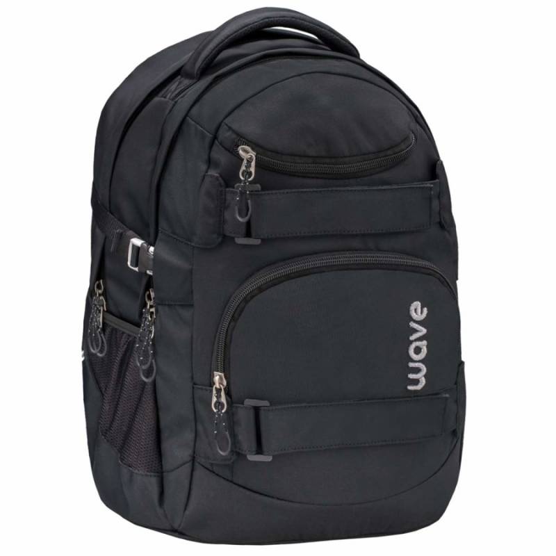 Wave Schulrucksack Infinity BLACK von Wave