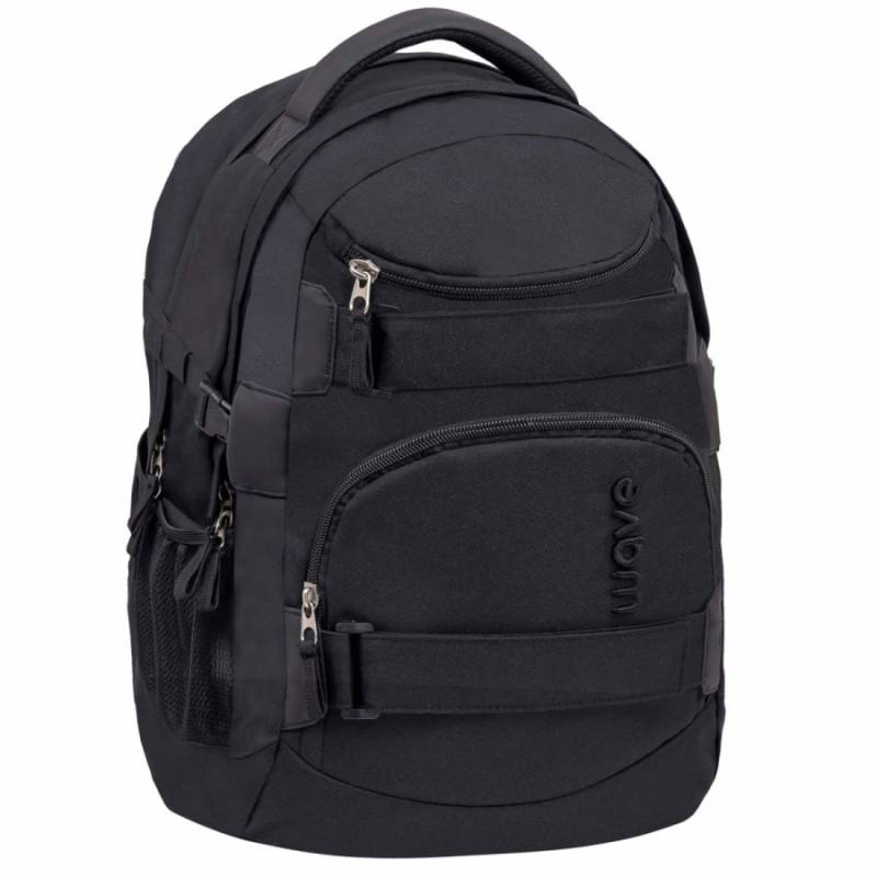 Wave Schulrucksack Infinity POSH BLACK von Wave