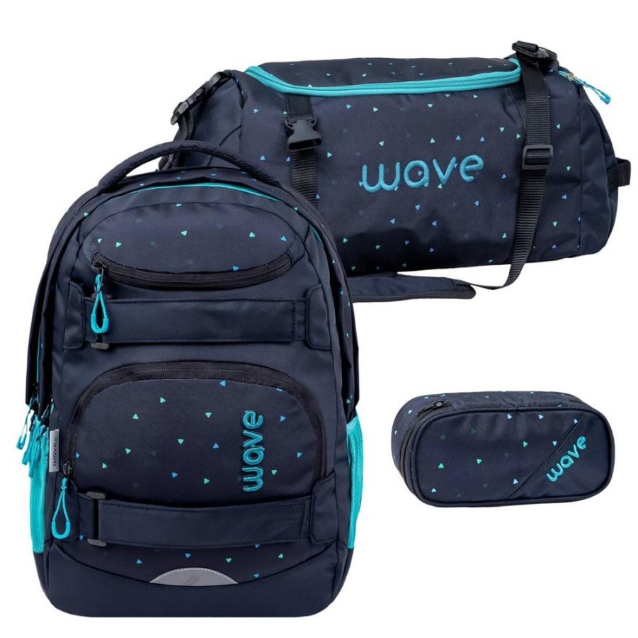 Wave Schulrucksack Set "Infinity Move" 3tlg. Dots Aurora Wave Schulrucksack Set "Infinity Move" 3tlg. Dots Aurora von Wave