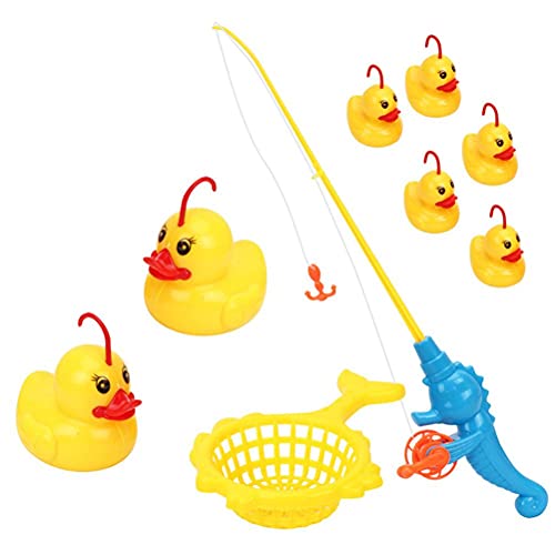 Wawogic 9PCS /Satz Induktion Ente Angeln Spiel Licht Bad Spielzeug Schwimmen Pool für Kinder Geschenke Ente Interaktive Spielzeug Früh Pädagogisches Spielzeug Wawogic 9PCS /Satz Induktion Ente Angeln Spiel Licht Bad Spielzeug Schwimmen Pool für Kinder Geschenke Ente Interaktive Spielzeug Früh Pädagogisches Spielzeug von Wawogic