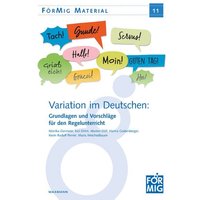 Variation im Deutschen: Grundlagen und Vorschläge für den Regelunterricht von Waxmann