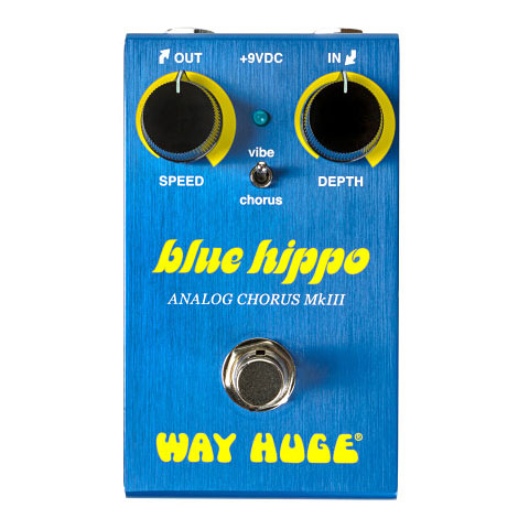 Way Huge Blue Hippo Mini Effektgerät E-Gitarre von Way Huge