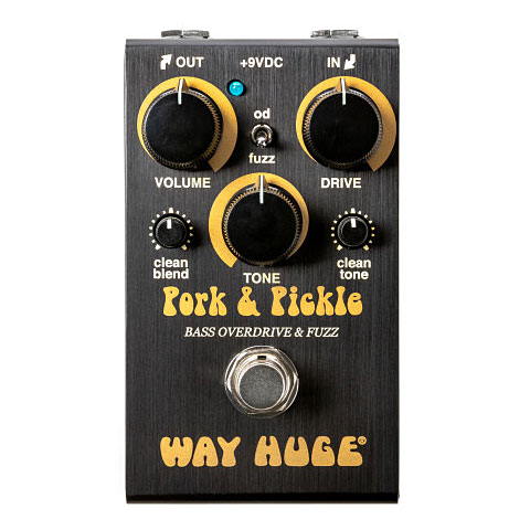 Way Huge Pork & Pickle Smalls Bass Overdrive & Fuzz Effektgerät E-Bass von Way Huge