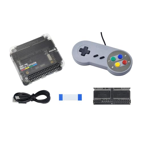 Sipeed Tang Console Retro Game Console FPGA Dev Board, bis zu 138K LUT4 Dual-PMOD Dual-40P PCIe Gen2/3 x 1 HDMI TX x 1, Kompatibel mit RPi 5 PCIe FPC, für Gamer FPGA Entwickler (60K,Retro Console) von WayPonDEV