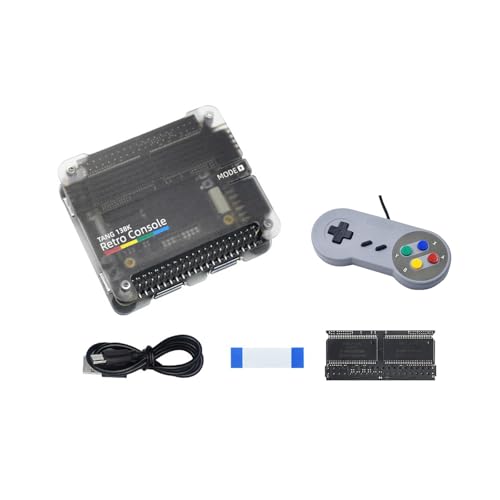 Sipeed Tang Console Retro Game Console FPGA Dev Board, bis zu 138K LUT4 Dual-PMOD Dual-40P PCIe Gen2/3 x1 HDMI TX x1, Kompatibel mit RPi 5 PCIe FPC, für Gamer FPGA Entwickler (60K, Console Premium) von WayPonDEV