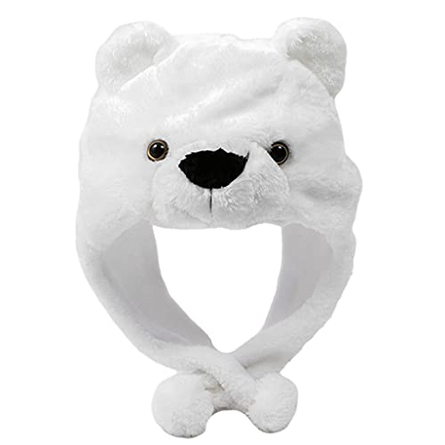 Cartoon-Tier-Panda-Hut, Kopfbedeckung, winddicht, warm, für Halloween, Cosplay, Jungen, Mädchen, Kinder, Erwachsene Cartoon-Tier-Panda-Hut, Kopfbedeckung, winddicht, warm, für Halloween, Cosplay, Jungen, Mädchen, Kinder, Erwachsene von Wayfadacc