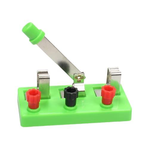 Einzelpolige Doppelwurf-Experimentierhilfe, inspiriert praktische Fähigkeiten, physikalische Elektrizität, Experimentier-Lernsets von Wayfadacc