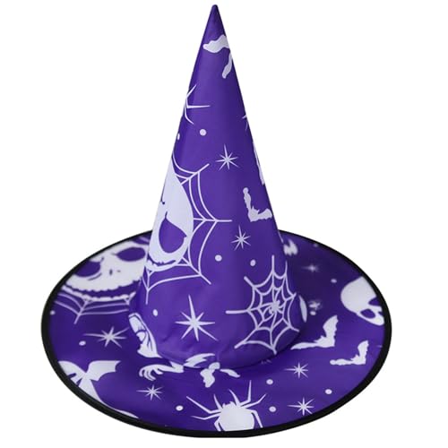 Halloween-Hexenhut, zarter Totenkopf, Retro-Hexenhüte für Maskerade, Mode, Erwachsene, Cosplay-Kostüm, Zubehör Halloween-Hexenhut, zarter Totenkopf, Retro-Hexenhüte für Maskerade, Mode, Erwachsene, Cosplay-Kostüm, Zubehör von Wayfadacc