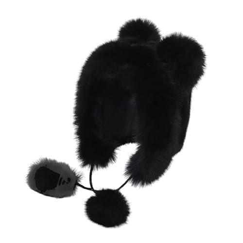 Übergroßer Bärenhut mit Ohren und Pompons, Skimütze, pelziger Hut, Cartoon-Foto-Requisiten, Outdoor-Kopf-Wickelmütze für Halloween Übergroßer Bärenhut mit Ohren und Pompons, Skimütze, pelziger Hut, Cartoon-Foto-Requisiten, Outdoor-Kopf-Wickelmütze für Halloween von Wayfadacc