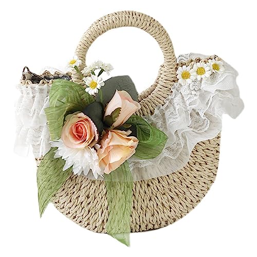 Wayfadacc Blumenhaube Tea Party Hat Hangbag Party Dekorative Haushaltsdarsteller Für Kinder Mädchen Teenager Mädchen Kostüm Wayfadacc Blumenhaube Tea Party Hat Hangbag Party Dekorative Haushaltsdarsteller Für Kinder Mädchen Teenager Mädchen Kostüm von Wayfadacc