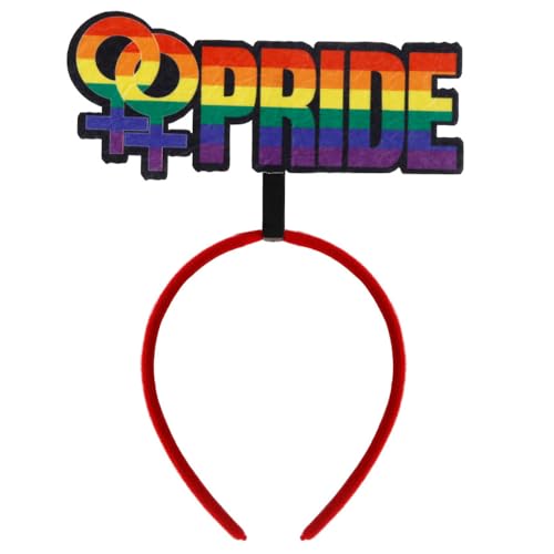 Wayfadacc Buntes Herz-Design-Stirnband für Damen und Kinder, Festival-Haarband, Kostüm, Haarzubehör für Partys und den täglichen Gebrauch von Wayfadacc