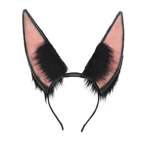 Wayfadacc Cosplay Cartoon Anime Charakter Ohren Haare Haar Hoop Frau Make Up Stirnband Für Halloween Cosplay Haarzubehör von Wayfadacc