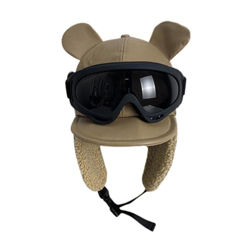 Wayfadacc Dickes Uschanka-Kostüm, Hüte mit Brille, Ohrenklappen, weich, Cosplay, Fischerhut, Kostüm, Hüte, weicher Uschanka-Hut Wayfadacc Dickes Uschanka-Kostüm, Hüte mit Brille, Ohrenklappen, weich, Cosplay, Fischerhut, Kostüm, Hüte, weicher Uschanka-Hut von Wayfadacc