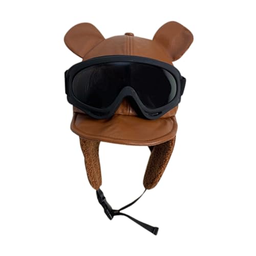 Wayfadacc Dickes Uschanka-Kostüm, Hüte mit Brille, Ohrenklappen, weich, Cosplay, Fischerhut, Kostüm, Hüte, weicher Uschanka-Hut Wayfadacc Dickes Uschanka-Kostüm, Hüte mit Brille, Ohrenklappen, weich, Cosplay, Fischerhut, Kostüm, Hüte, weicher Uschanka-Hut von Wayfadacc
