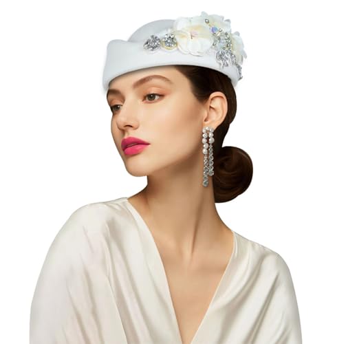 Wayfadacc Elegante bestickte Baskenmütze, klassisch, britisch, verstellbarer Umfang, 11 stilvolle Farben für den täglichen Gebrauch von Wayfadacc