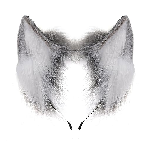 Wayfadacc Fluffys Katzenohren Stirnband Handgefertigtes Kunstpelz Haar Hoop Für Animes Cosplay Kostüm Animes Dress Party Cosplay Hair Hoop Wayfadacc Fluffys Katzenohren Stirnband Handgefertigtes Kunstpelz Haar Hoop Für Animes Cosplay Kostüm Animes Dress Party Cosplay Hair Hoop von Wayfadacc