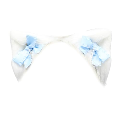 Wayfadacc Haarschmuck mit pelzigen Plüsch-Ohren, 2 Stück, für Frauen und Mädchen, Rollenspiele, Anime-Dienstmädchen, Kopfbedeckung, Halloween, Cosplay, Kostüm, Kopfbedeckung Wayfadacc Haarschmuck mit pelzigen Plüsch-Ohren, 2 Stück, für Frauen und Mädchen, Rollenspiele, Anime-Dienstmädchen, Kopfbedeckung, Halloween, Cosplay, Kostüm, Kopfbedeckung von Wayfadacc