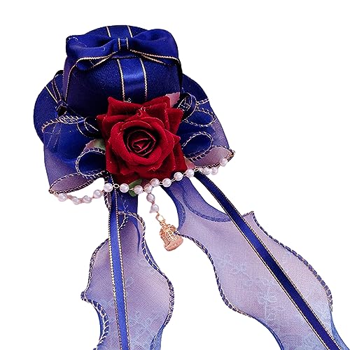 Wayfadacc Halloween Blumenhut Mit Band Lolitastyle Gothic Top Kostüm Accessoires Party Requisiten Frauen Kronen Haardekoration Wayfadacc Halloween Blumenhut Mit Band Lolitastyle Gothic Top Kostüm Accessoires Party Requisiten Frauen Kronen Haardekoration von Wayfadacc