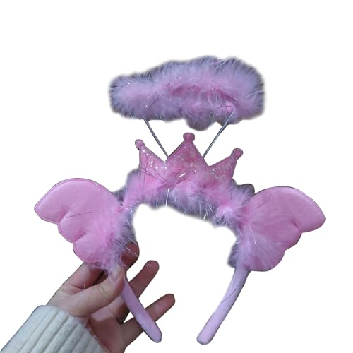 Wayfadacc LED-Stirnband für Damen und Jugendliche für Partys und Halloween, Kopfschmuck, Haarbänder Zubehör Wayfadacc LED-Stirnband für Damen und Jugendliche für Partys und Halloween, Kopfschmuck, Haarbänder Zubehör von Wayfadacc