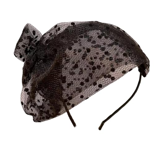 Wayfadacc Spitze Halbkappe Stirnband Vintage Französischer Stil Bonnet Hairband Cosplay Kostüm Party Requisiten Kopfschmuck Frauen Kopfzubehör Wayfadacc Spitze Halbkappe Stirnband Vintage Französischer Stil Bonnet Hairband Cosplay Kostüm Party Requisiten Kopfschmuck Frauen Kopfzubehör von Wayfadacc