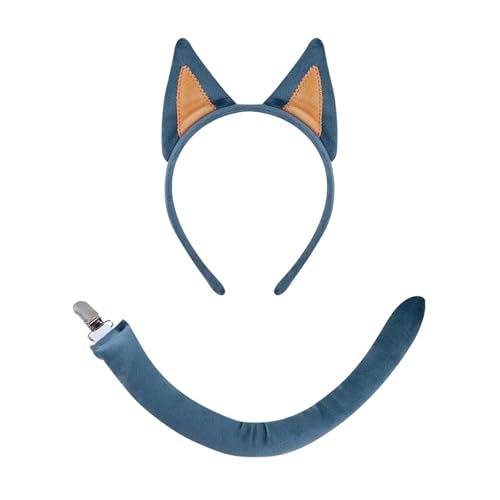 Wayfadacc Stilvolle Plüsch Tierstirnbänder Schwanzfun Ohren Kopfstücke Cosplay Für Kinderpartys Und Erwachsenenfeierlichkeiten Wayfadacc Stilvolle Plüsch Tierstirnbänder Schwanzfun Ohren Kopfstücke Cosplay Für Kinderpartys Und Erwachsenenfeierlichkeiten von Wayfadacc