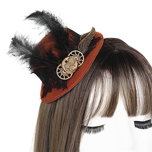 Wayfadacc Uni Zylinder Industrial Age Gothic Billycock Cosplay für ComicCon Party Zubehör Industrial Age Zylinder Wayfadacc Uni Zylinder Industrial Age Gothic Billycock Cosplay für ComicCon Party Zubehör Industrial Age Zylinder von Wayfadacc