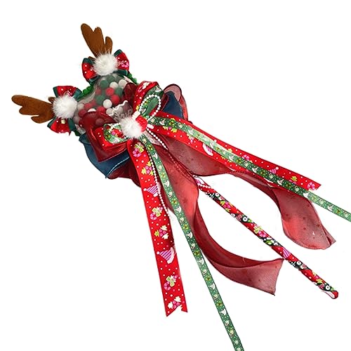 Wayfadacc Weihnachtsmütze Mit Niedlichen Hirschgeweihen Lolitas Haarclip Handgefertigt Lolitas Haarzubehör Süßes Haar Stirnband Für Mädchen Wayfadacc Weihnachtsmütze Mit Niedlichen Hirschgeweihen Lolitas Haarclip Handgefertigt Lolitas Haarzubehör Süßes Haar Stirnband Für Mädchen von Wayfadacc