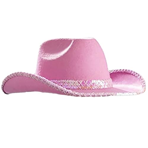Wayfadacc West Cowboy Western Cowgirl Frauen Mädchen Pailletten Cowgirl Hat Karneval Party West Kostüme Für Erwachsene Wayfadacc West Cowboy Western Cowgirl Frauen Mädchen Pailletten Cowgirl Hat Karneval Party West Kostüme Für Erwachsene von Wayfadacc