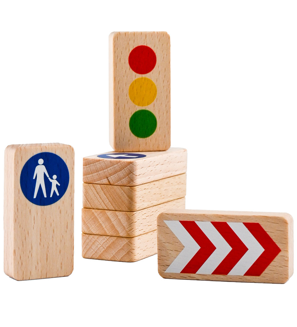 Waytoplay Holzspielzeug - Ampeln und Verkehrsschilder - Waytoplay - One Size - Spielzeug Waytoplay Holzspielzeug - Ampeln und Verkehrsschilder - Waytoplay - One Size - Spielzeug von Waytoplay