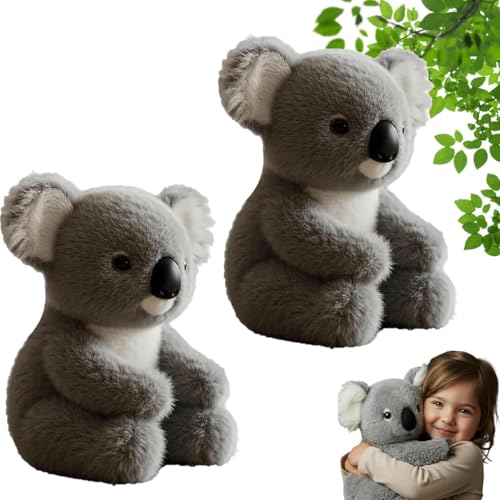 The Koaly – Emotional Healing on Demand, Ultra-Soft Koalas Plush, Koalas Stuffed Animal Toy, Comfort Interactive Toy, Stress Relief Toy, Cozy Comfort, Emotional Support, Endless Snuggles (2 Pcs) von Wbietu